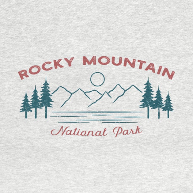 Rocky Mountain National Park by SommersethArt